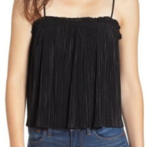 NWT New Madewell Pleated Camisole Tank Top S M